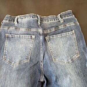 Stetson Women's High-Rise Jeans in Faded Blue Denim Size 8 long